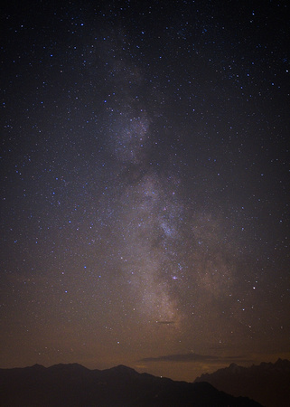 Milky Way from Verbier 26.08.2017